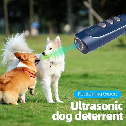 Anti-Bark Technology | Rechargeable | Sound Waves | USB Charging | Lithium Polymer | Dog Trainer | ABS Material