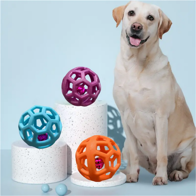 Interactieve Snuffelbal voor Honden | Mentale Stimulatie | Duurzaam Speelgoed | Bevordert Gebitsverzorging | Stimuleert Natuurlijke Instincten | Geschikt voor Training en Vermaak