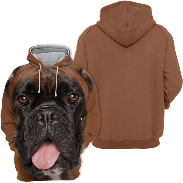 Unisex Hoodie voor Hondenliefhebbers | Bulldog & Pitbull Ontwerp | Comfortabele Polyester Mix | Maat S t/m 4XL | Perfect voor Casual Dagen