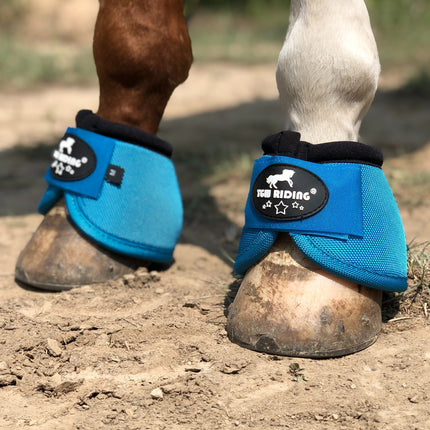 TGW RIDING | Horse Hoof Protectors Anti-Slip | Nylon | Set of 4 | No Battery | Pet Supplies