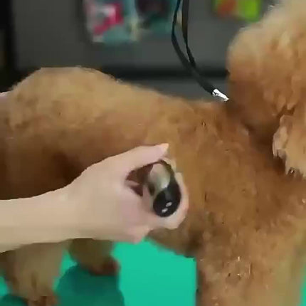 Draadloze huisdiertrimmer voor honden en katten | Stil ontwerp | USB oplaadbaar | Keramisch mes | Verstelbare mesafstand | Inclusief opzetkammen