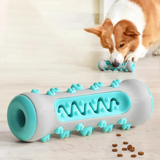 Interactieve Traktatie Speelrol Hond | Duurzaam Rubber | Verrijkend Speelgoed Tegen Verveling | Tandenreinigend | 20 cm | Geschikt voor Alle Rassen