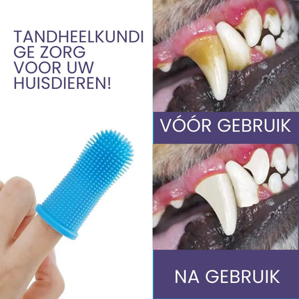 Zachte Siliconen Borstelharen voor Huisdier | Gemakkelijk Handvat Design | Duurzaam Siliconen | Roze, Blauw, Wit