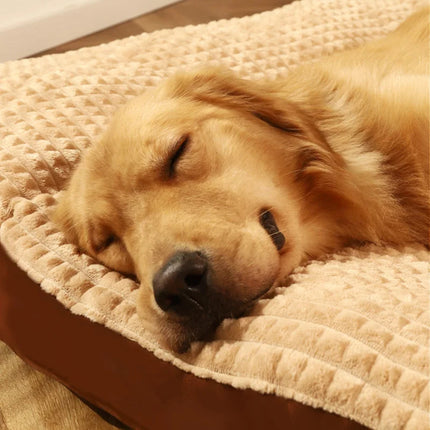 ComfyCanine™ | Orthopedisch Hondenbed voor Ondersteuning Wervelkolom | Krasbestendig en Gemakkelijk Schoon te Maken