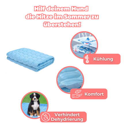 CoolingMat™ Hondenkoelmat | Zelfkoelend | Niet-giftig | Verkoelende Hondenslaapmat