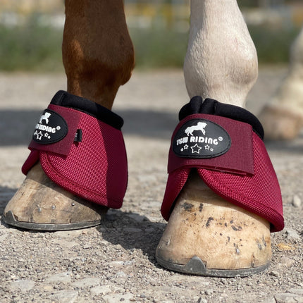 TGW RIDING | Horse Hoof Protectors Anti-Slip | Nylon | Set of 4 | No Battery | Pet Supplies