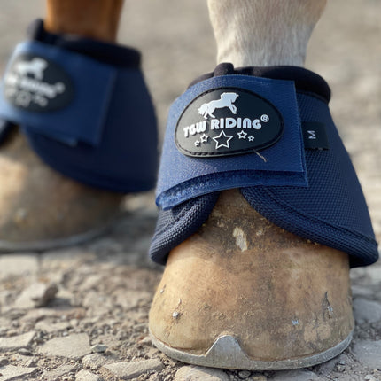 TGW RIDING | Horse Hoof Protectors Anti-Slip | Nylon | Set of 4 | No Battery | Pet Supplies
