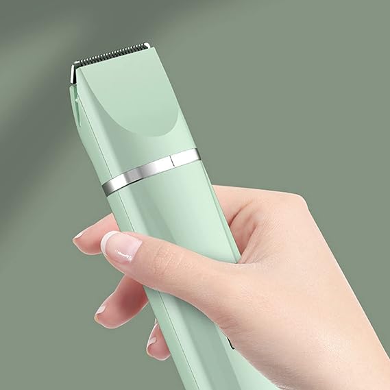 4-in-1 huisdierentondeuse met stille werking | Vacht trimmen, nagels knippen, oren reinigen & detailverzorging | Afneembare roestvrijstalen bladen