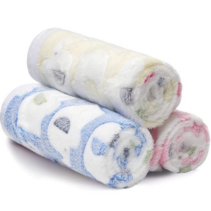 Elephant Print Blanket Set | Ultra Soft Fleece | 3 Colors & Sizes | Pet Friendly | Coral Velvet | For Dogs & Cats | Machine Washable | Cute Prints | Protects Furniture