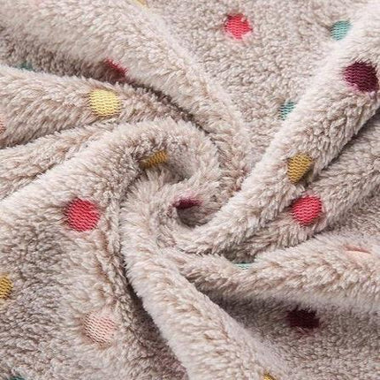 Deken Set van 3 | Super Zacht Fleece | Dubbelzijdig Koraal Fluweel | Schattige Patronen | Huisdier Deken Voor Hond, Puppy, Kat | Verschillende Kleuren | Wasmachinebestendig | Beschermt Meubels