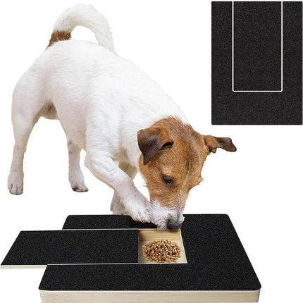 Wooden Dog Nail File | Adjustable Natural Nail Care | Safe Self-File for Dogs | PawsFile Accessory