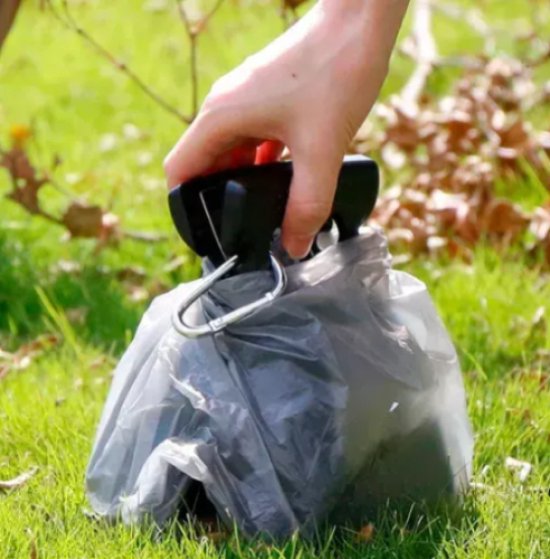 PooFree hygiënisch hondenpoep opruimhulpmiddel | Compact, draagbaar en handenvrij ontwerp | Geschikt voor alle oppervlakken | Gemakkelijk mee te nemen