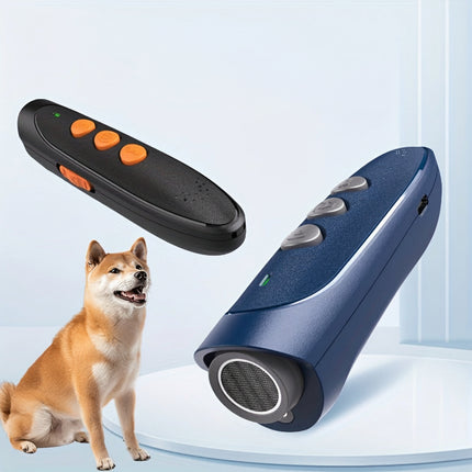 Anti-Bark Technology | Rechargeable | Sound Waves | USB Charging | Lithium Polymer | Dog Trainer | ABS Material