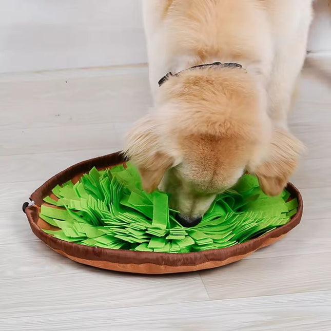 Snuffelmat voor honden | Interactief speeltapijt voor mentale stimulatie | Vertraagt het eettempo en vermindert schrokken | Makkelijk schoon te maken | Geschikt voor alle hondenrassen