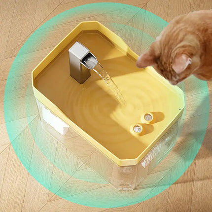 HydroPurr™ Drinkoplossing | Biedt Katten Gefilterd en Verfrissend Water | Ondersteunt Nierfunctie en Welzijn