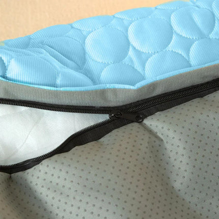 Hondenzitje met Verkoelende IJszijde Bekleding en Bescherming voor Autozomerse Reizen