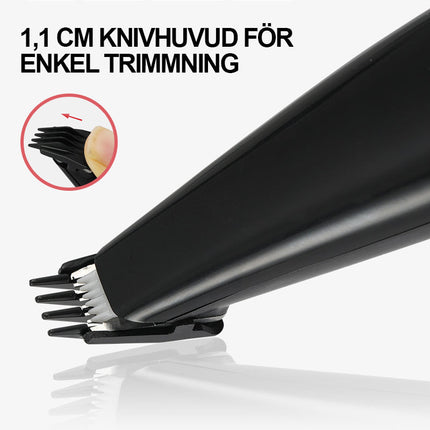 Draadloze Precisietrimmer Huisdier | Veilig voor Gevoelige Plekken | Trimmen Pootjes, Oren, Snuit | USB Oplaadbaar | 60 Min Gebruikstijd | Ideaal voor Verzorging Huisdier | Efficiënt en Handig