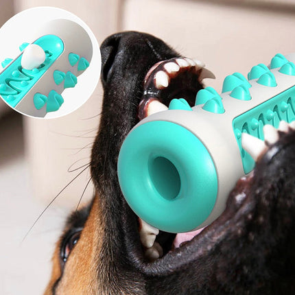Kauwspeeltje voor Honden | Gebitsverzorging | Zacht Rubber | Limoen, Hemelsblauw, Geel | Verlicht Tandpijn bij Doorkomende Tandjes | Duurzaam en Veilig Speelgoed | 15CM