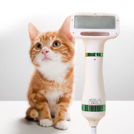 VelvetPaws QuickDry Styler | Stilte Technologie | 2-in-1 Droger en Borstel | Verstelbare Warmte | Huisdier Vachtverzorging | Ontwikkeld voor Comfort en Knuffels | Stressvrije Ervaring