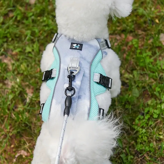 Reflecterend Verstelbaar Hondentuigje | Geavanceerde Koeltechnologie | Comfortabel & Lichtgewicht | Veiligheid bij Weinig Licht | Snelsluiting | Voor Alle Hondengroottes