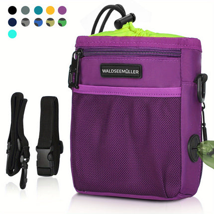 Hondenbeloningstas | Draagbare Hondentas met Poepzak Houder | Hond Accessoires | Polyester | Hunan