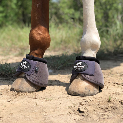 TGW RIDING | Horse Hoof Protectors Anti-Slip | Nylon | Set of 4 | No Battery | Pet Supplies