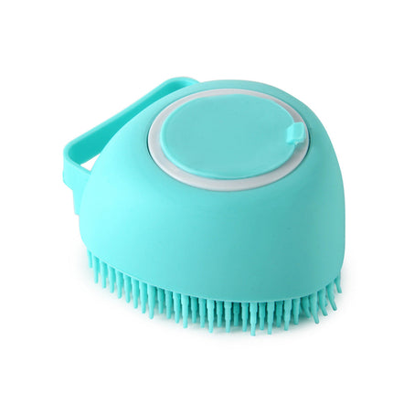 Senna | Innovatieve Massageborstel & Verzorgingstool | Glanzende Vacht & Gezonde Huid | Zachte Applicatie met Shampoo Dispenser