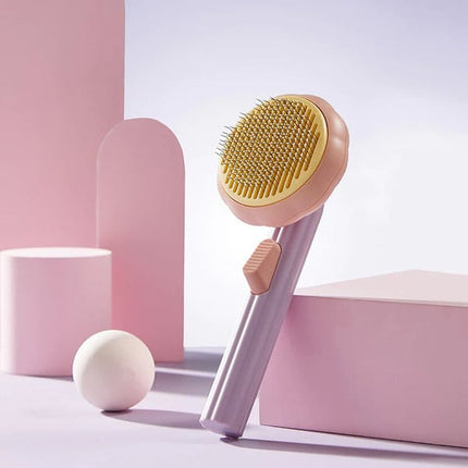 Nala | Ergonomische Huisdierborstel voor Alle Vachttypes | Zachte Massage en Effectieve Reiniging