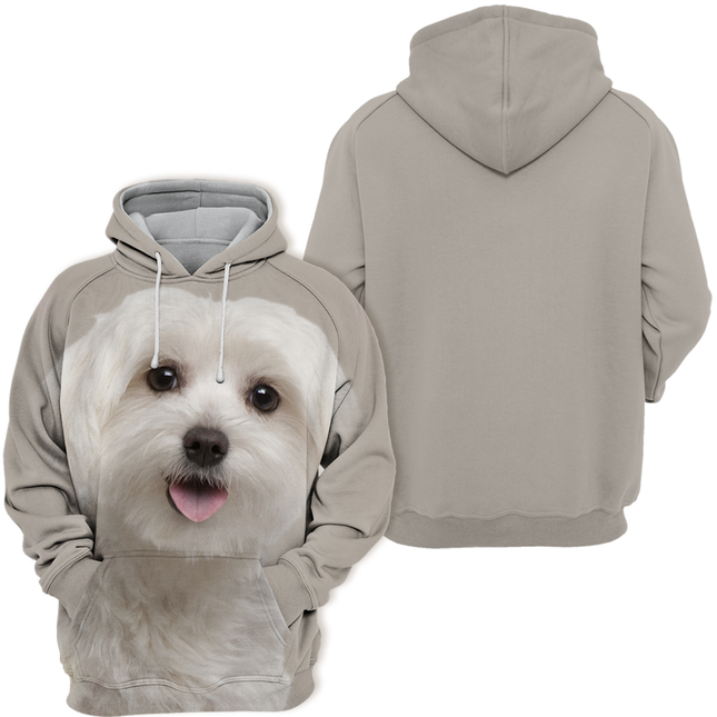 Premium Unisex Trui | Comfortabele Polyester-Katoen Hoodie | Zacht en Duurzaam | Maltezer Print