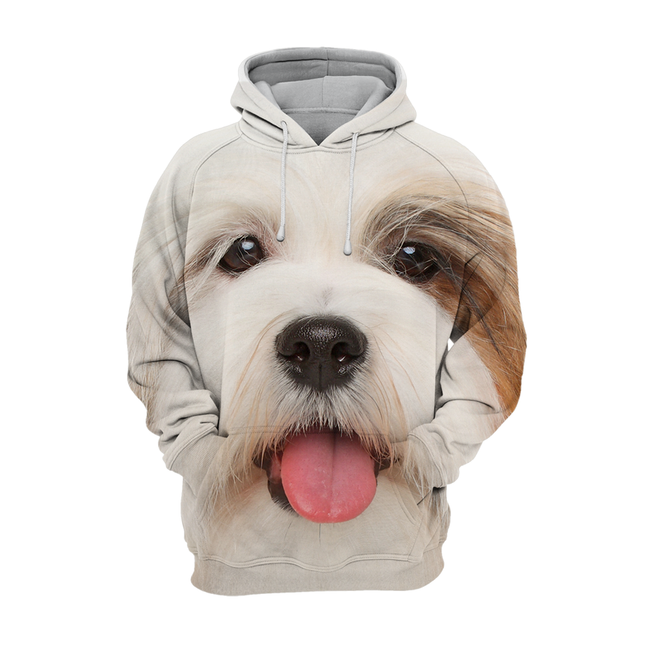 Unisex Dierenliefhebber Trui | Zachte Hoodie | Maatopties S tot 4XL | Hoogwaardige Polyester-Katoenmix | Lhasa Apso Design