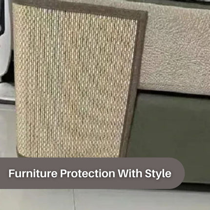 ScratchGuard™ Meubelbescherming Deluxe | Beschermhoes voor Bank en Fauteuil tegen Kattenkrabben | Premium Milieuvriendelijke Sisalstof | Bevordert Kattenwelzijn en Krabgedrag | Duurzame Bescherming voor Thuis