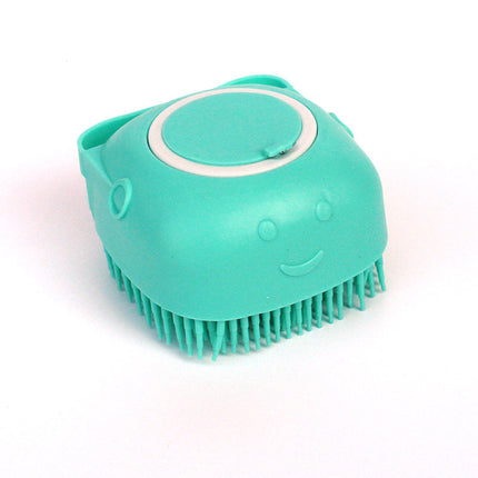 Senna | Innovatieve Massageborstel & Verzorgingstool | Glanzende Vacht & Gezonde Huid | Zachte Applicatie met Shampoo Dispenser