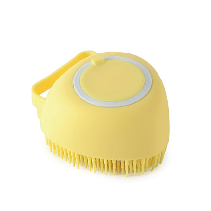 Senna | Innovatieve Massageborstel & Verzorgingstool | Glanzende Vacht & Gezonde Huid | Zachte Applicatie met Shampoo Dispenser