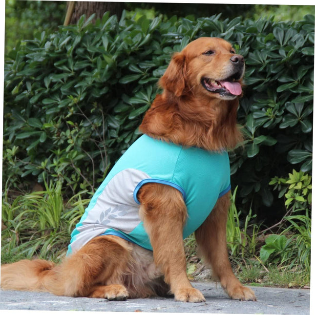 Verkoelend Hondenvest | Lichtgewicht Sneldrogend Stof | Reflecterende Veiligheidsstrepen | Verkrijgbaar in Maten M tot 11XL | Blauw, Groen, Roze