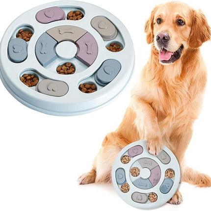 Interactief Eetdoolhof Voor Honden | Anti-Schrok Voerbak | Mentale Stimulatie | Verbetert Spijsvertering | Duurzaam en Veilig | Non-Slip Design