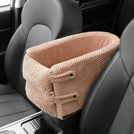 Lotte | Veilig Reiscomfort voor Honden in de Auto | Eenvoudig Te Plaatsen | Zachte Binnenkant | Waterbestendig | Verhoogd Ontwerp