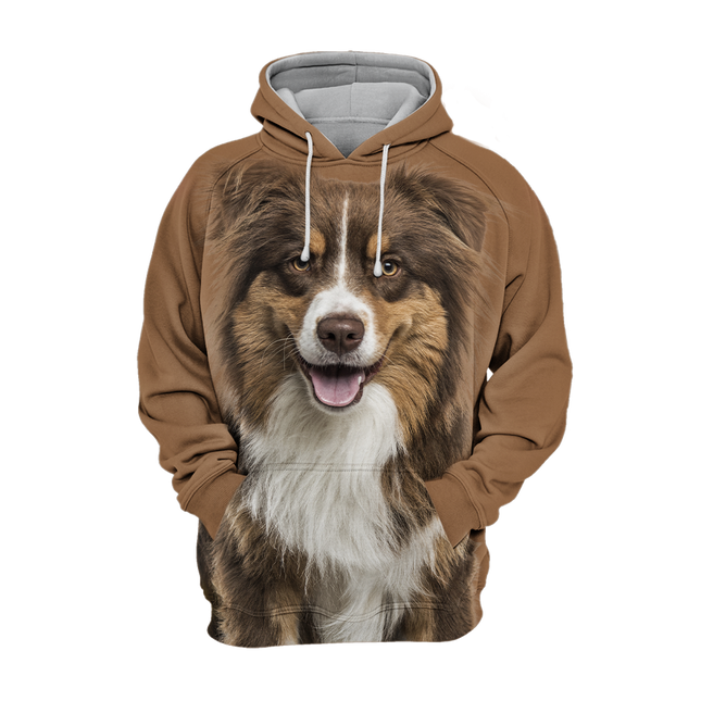 Australian Shepherd Motief | Zachte AF | Kleurechte Kwaliteit | Stretch | Maatopties  S-4XL