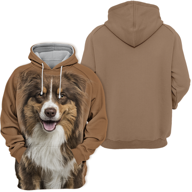 Australian Shepherd Motief | Zachte AF | Kleurechte Kwaliteit | Stretch | Maatopties  S-4XL