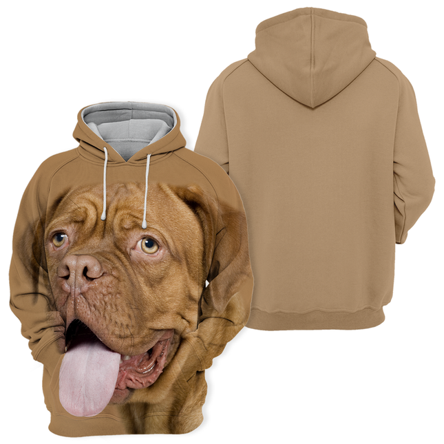 Bordeaux Unisex Hoodie | Comfortabele Hoge Resolutie Print | Verkrijgbaar in S-4XL | Zachte Polyester-Katoen Mix