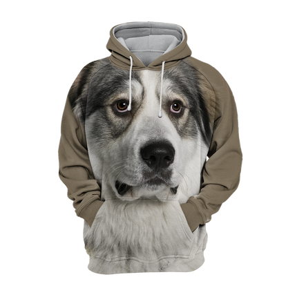 Kleurrijke Gewatteerde Hoodie | Comfortabele Unisex Trui | Verschillende Maten | Polyester en Katoen | Ideaal voor Hondenliefhebbers | Zachte Aanraking | Hoge Definitie Print | Stretchmateriaal