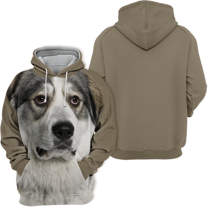 Kleurrijke Gewatteerde Hoodie | Comfortabele Unisex Trui | Verschillende Maten | Polyester en Katoen | Ideaal voor Hondenliefhebbers | Zachte Aanraking | Hoge Definitie Print | Stretchmateriaal