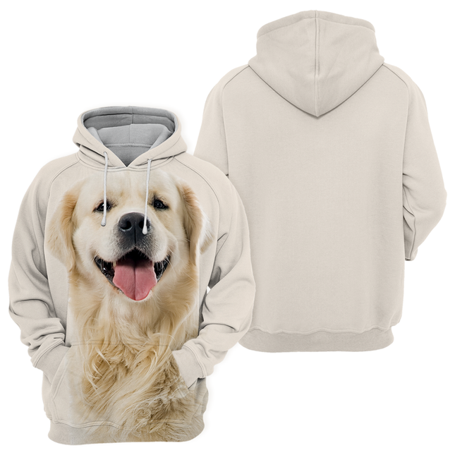 Onmisbare Trui voor Hondenvrienden | Zacht en Comfortabel | Golden Retriever Print | Unisex | Veelzijdige Pasvorm | Verkrijgbaar in Maten S-4XL | Perfecte Mix van Polyester en Katoen