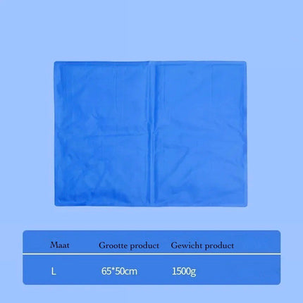 Verkoelend Matje Huisdieren | Directe Verkoeling | Niet-Giftige Gel | Draagbaar en Duurzaam | PU-Materiaal | Geschikt voor Verschillende Maten