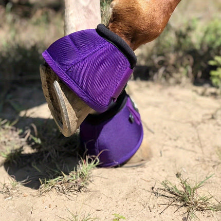 TGW RIDING | Horse Hoof Protectors Anti-Slip | Nylon | Set of 4 | No Battery | Pet Supplies