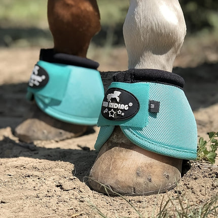 TGW RIDING | Horse Hoof Protectors Anti-Slip | Nylon | Set of 4 | No Battery | Pet Supplies