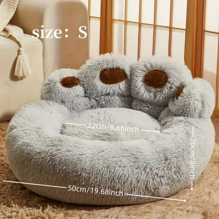 Luna | Luxe Pluche Ligbed | Voor Honden & Katten | Antislip | Wasbaar | Zacht Wintercomfort