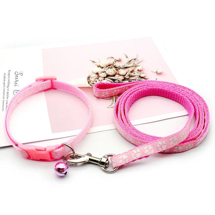 Hondenriem Set Nylon | Zachte Grip | Diverse Kleuren | 120cm Lengte | Geschikt voor Kleine en Middelgrote Honden