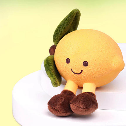 Duurzaam Hondenspeeltje Fruitontwerp | Kauwbestendig | Met Pieper | Veilig Materiaal