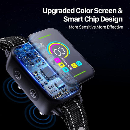 CalmPaw anti-blaf halsband voor honden | Direct minder blaffen | Comfortabel ontwerp | Eenvoudige bediening | Voor een rustige omgeving