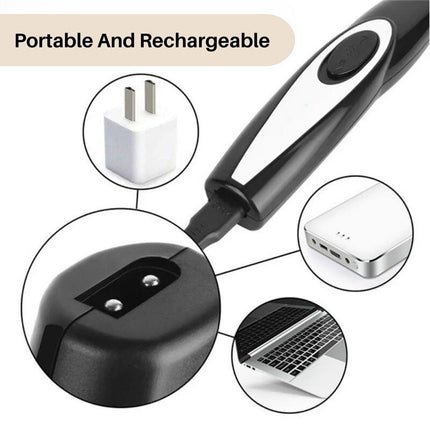 Fluisterstille Huisdier Precisietrimmer | Ergonomisch Ontwerp | Veiligheidsmes | Geruisloze Ervaring | Perfecte Verzorging voor Katten en Honden | Behoud Glanzende Vacht | Eenvoudig in Gebruik | Comfortabele Trimsessie